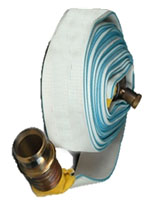 Fire Hose With Delivery Coupling